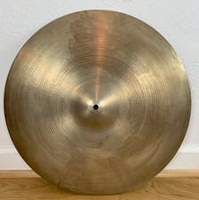 A Avedis ZILDJIAN 20" 51cm RIDE CYMBAL 70s Vtg Hollow Block Logo Med 2360g AUDIO