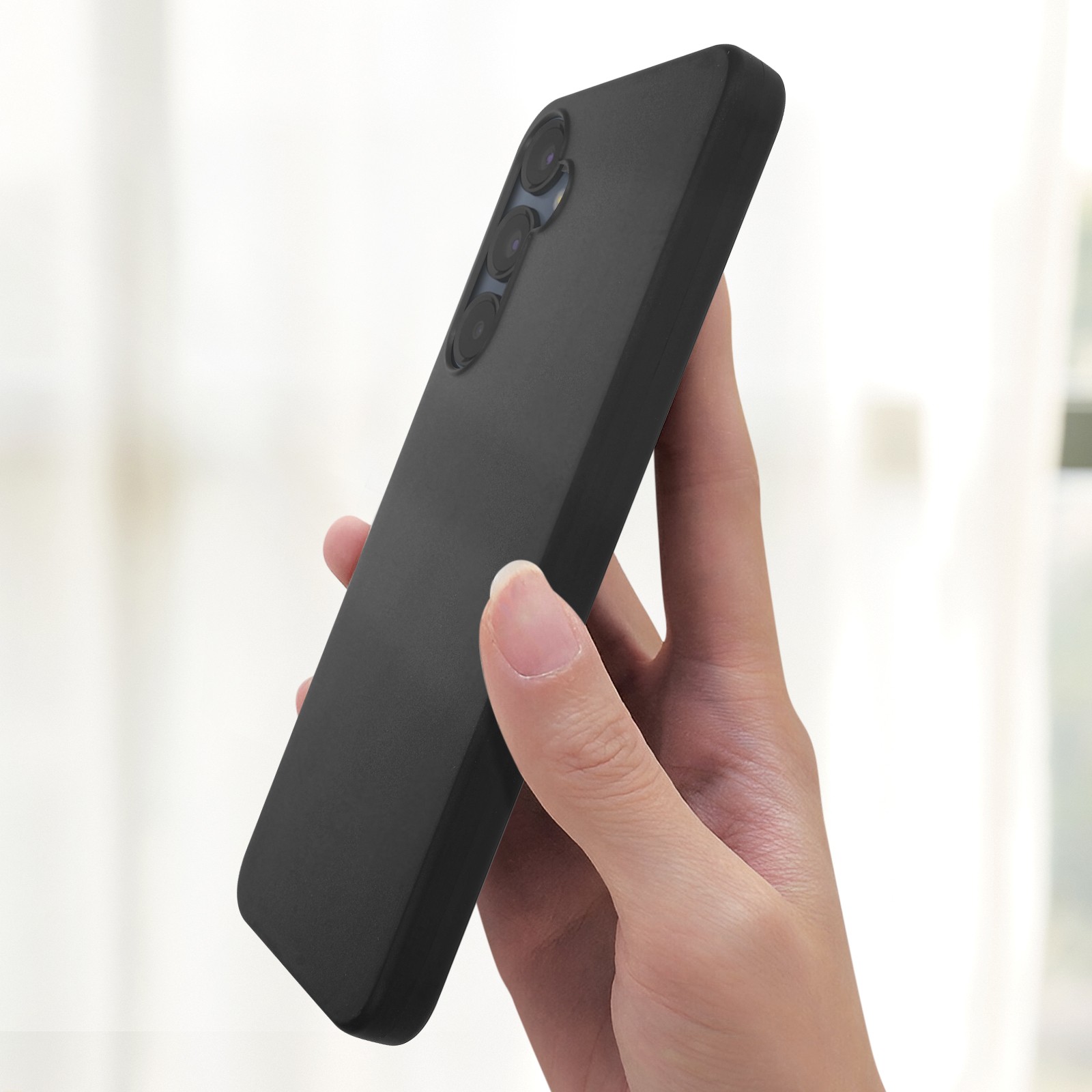 Coque Galaxy A16 en silicone flexible avec absorption des chocs renforcée - 3