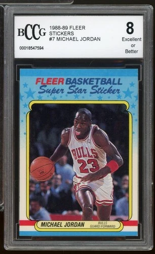 Jordan 1988 Fleer Jordan #7