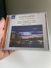 Saint-Saens Violin Concertos Clamagirand Gallois NEW NAXOS CD, 2010