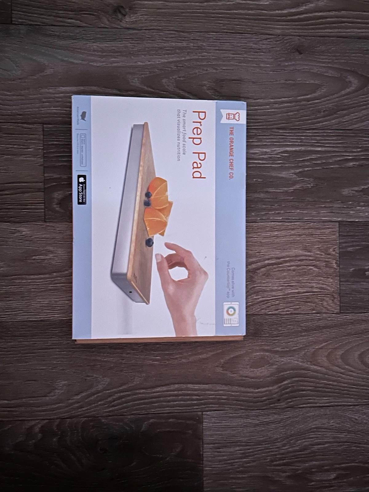 Orange Chef Prep Pad Smart Food Scale iphone ipad Apple Compatible New Unused VG