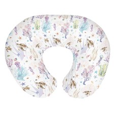 Retro Sea Animals Baby Nursing Pillow Covers for Boy Girl Boho Sea Horse Turt...