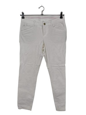 ALBERTO Five-Pocket-Hose Damen Hose Gr. DE 36 wollweiß Casual-Look