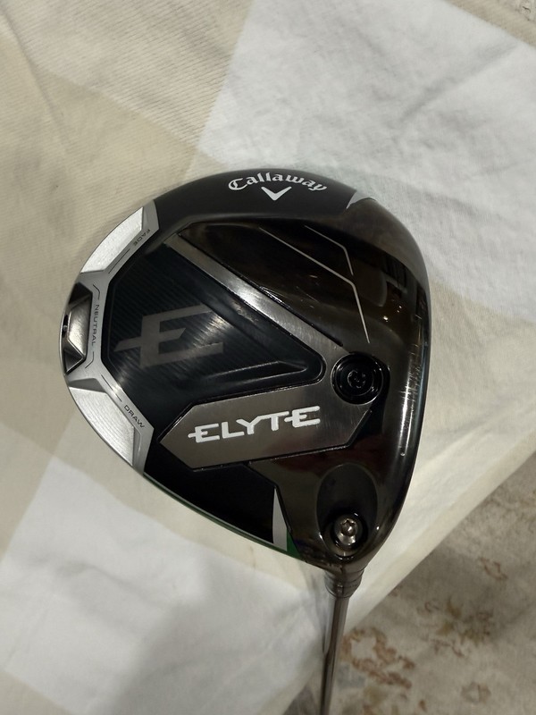 2025 Callaway Elyte  Driver (Head Only).  Adjustable 10.5 RH with head cover!
