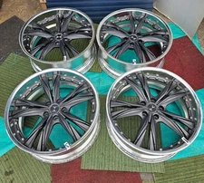 Superb Weds Maverick 605Scurl Flange Aluminum Wheel 20 Inch 8.5J 34/8.5J 34 Pcd1