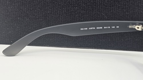 Ray Ban RB4165 Justin 852/88 Eyeglasses Black Square 54 16 145 FRAMES ONLY - Picture 4 of 6