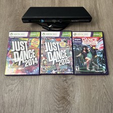 Microsoft Xbox 360 Kinect Sensor Bar 1473 with 3 Games Bundle Tested Works