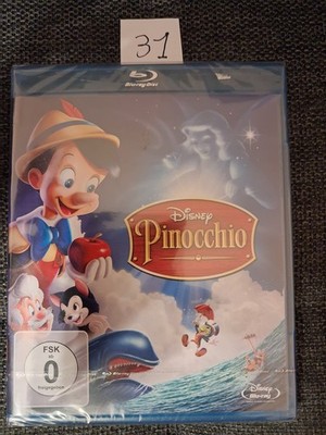 Pinocchio [Blu-ray] von Sharpsteen, Ben, Luske, Hami... | DVD | NEU OVP.