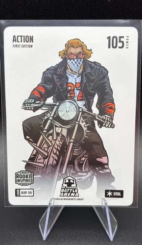 Bo Jackson Battle Arena ACTION "Jackson Holliday (RC)" Blizzard Steel #BLBF-130