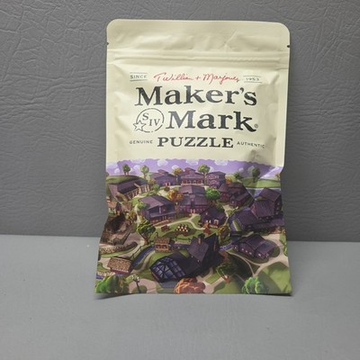 Maker's Mark Puzzle 2022 Ambassador Star Hill Farm Bourbon Promo Sealed Bag