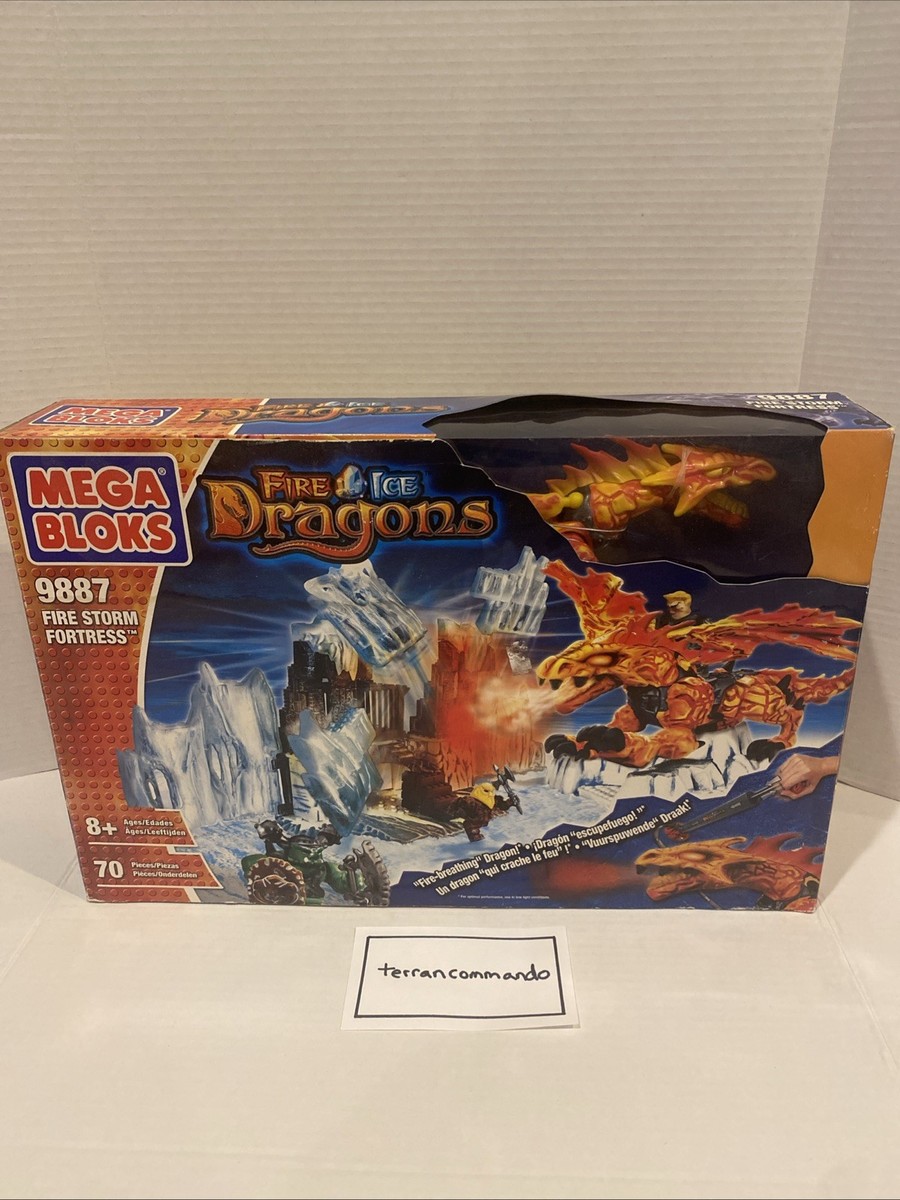 Mega Bloks Dragons Fire Storm Fortress 9887 for sale online | eBay