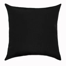 Faux Suede Square Throw Pillow Black-project62/ 18 x 18 in