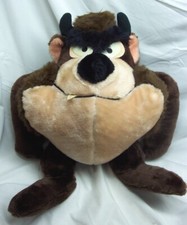 VINTAGE 1971 Mighty Star Looney TAZ TASMANIAN DEVIL 17" Plush STUFFED ANIMAL TOY