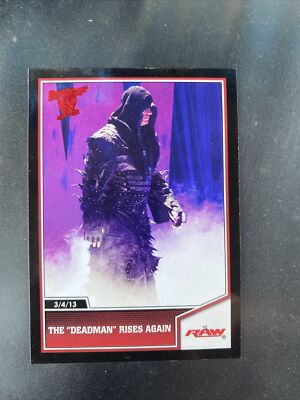 2013 Topps Best Of WWE  The Deadman Rises Again #94