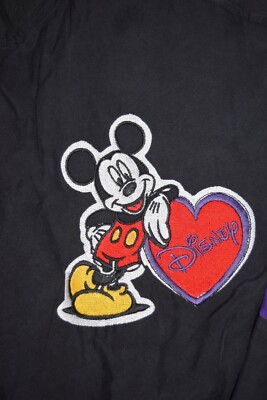 Vintage Disney Jacket JH Silk Bomber Mickey Mouse Minnie Vintage Disney Jacket JH Silk Bomber Mickey Mouse Minnie