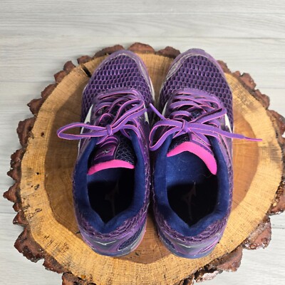 Mizuno Wave Creation 17 Purple Running Shoes Sneakers J1GD151801