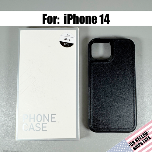 Hülle für iPhone 14 - Rugged Black | Robust - Dual Layer | Adventurer Case - Bild 1 von 17