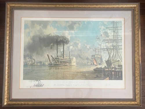 John Stobart 1976 - Remarqued - New Orleans J.M. Weiß 1878 - LTD ED S/N