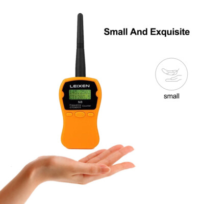 LEIXEN N8 Portable Frequency Counter Meter LCD CTCSS/DCS For Two Way Radio