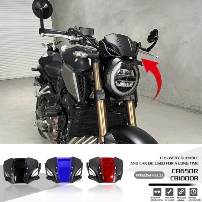 Parabrezza Moto per HONDA CB650R CB1000R CB 650 1000 R Accessori Carenatura  Para