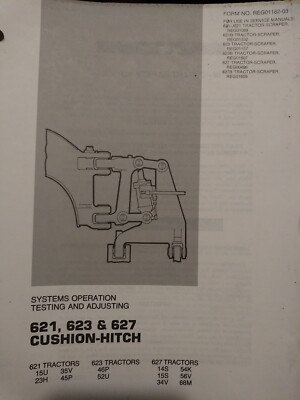 CAT Systems Operation Testing/Adjusting 621, 623 & 627 Cushion-Hitch REG01182-03