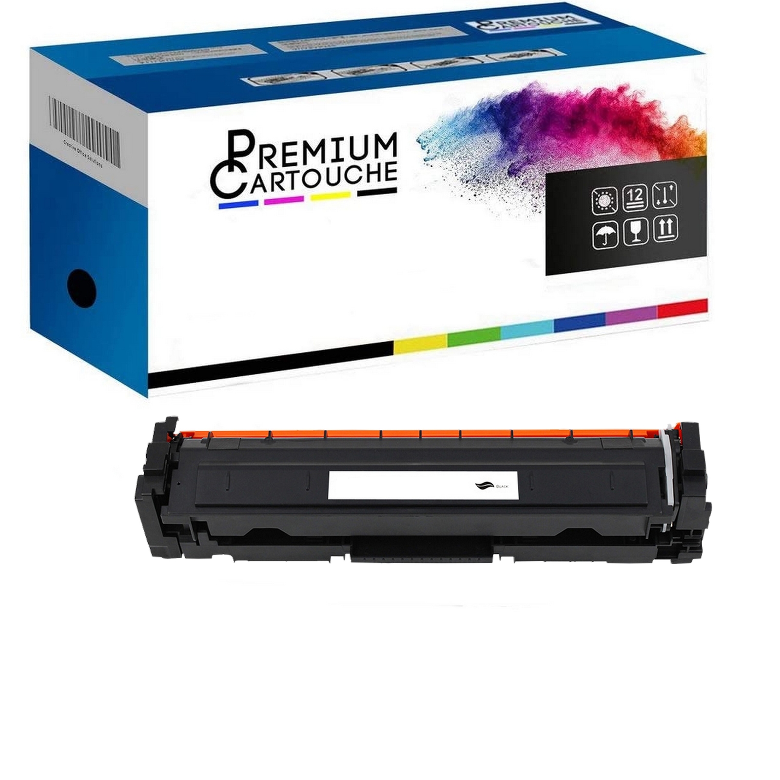 Cartouche Toner Noir Compatible W2210X 207X HP Color LaserJet Pro M255