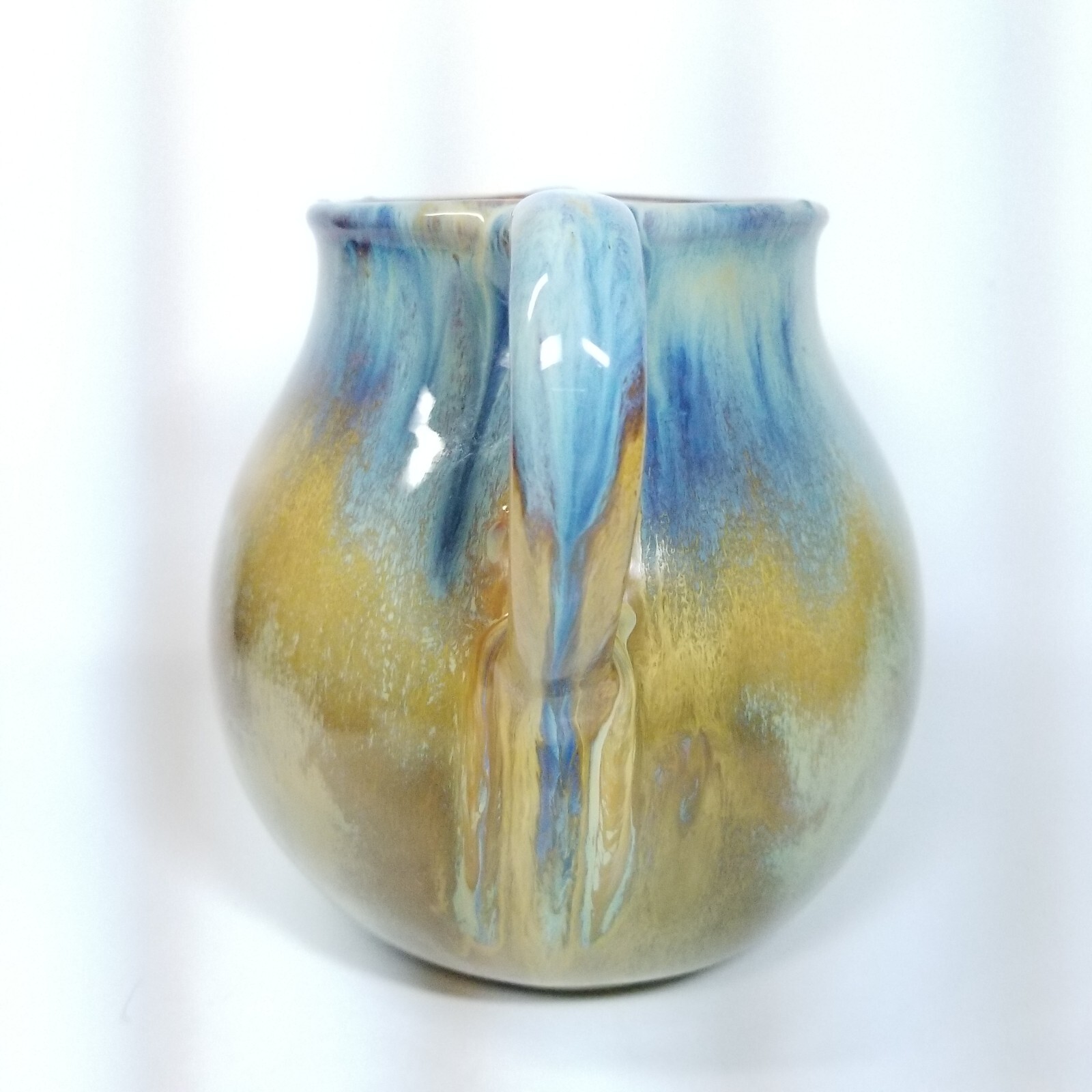 Shearwater Pottery Vase Double Handle eBay