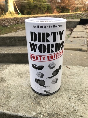 Dirty Words Dice Game Party Edition University Games New Unopened