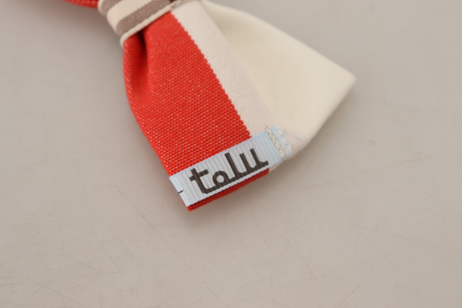 TOLU Bow Tie Silk Multicolor Two Tone Neck Papillon Mens Accessory RRP 120usd image 2
