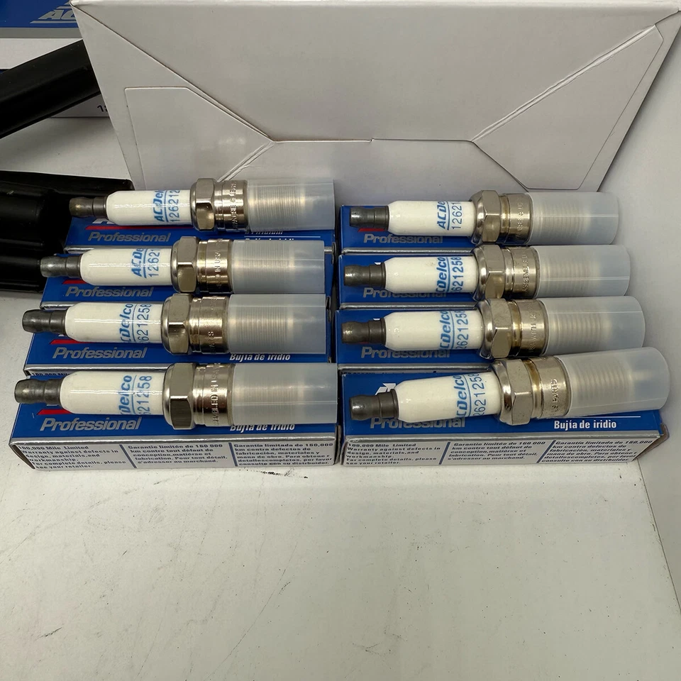 ACDelco 8X 41-110 Spark Plug & 9748UU Wire Set For Chevrolet GMC 4.8L 5.3L 6.0L - Image 2 of 4