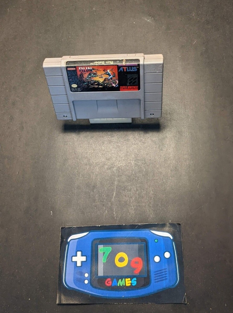 Run Saber (Super Nintendo Entertainment System, 1993) SNES