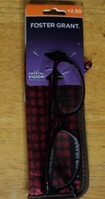 NWT Foster Grant Monica Reading Glasses Magenta W/ Case 2.50