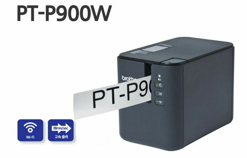 Brother Label Printer P-touch PT-P900W 3.5~36mm PC Connect Barcode Usb Wi-Fi Ems - Image 2 of 4
