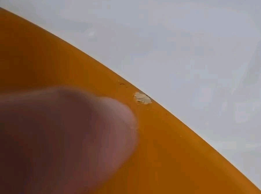 Bandeja de globo ocular naranja/teca vintage del festival danés de Dansk Jens Quistgaard Foto 4 de 4