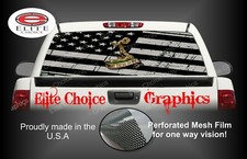 Dont Tread On Me Distressed Flag Rear Window Graphic Decal Sticker Truck Car