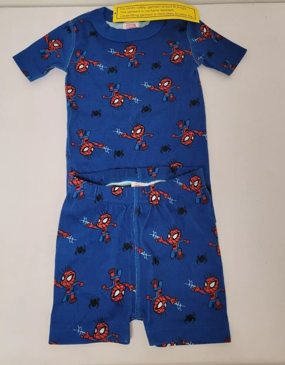 Marvel Spider Man Kids 2pc. Short John Pajamas Set by Hanna