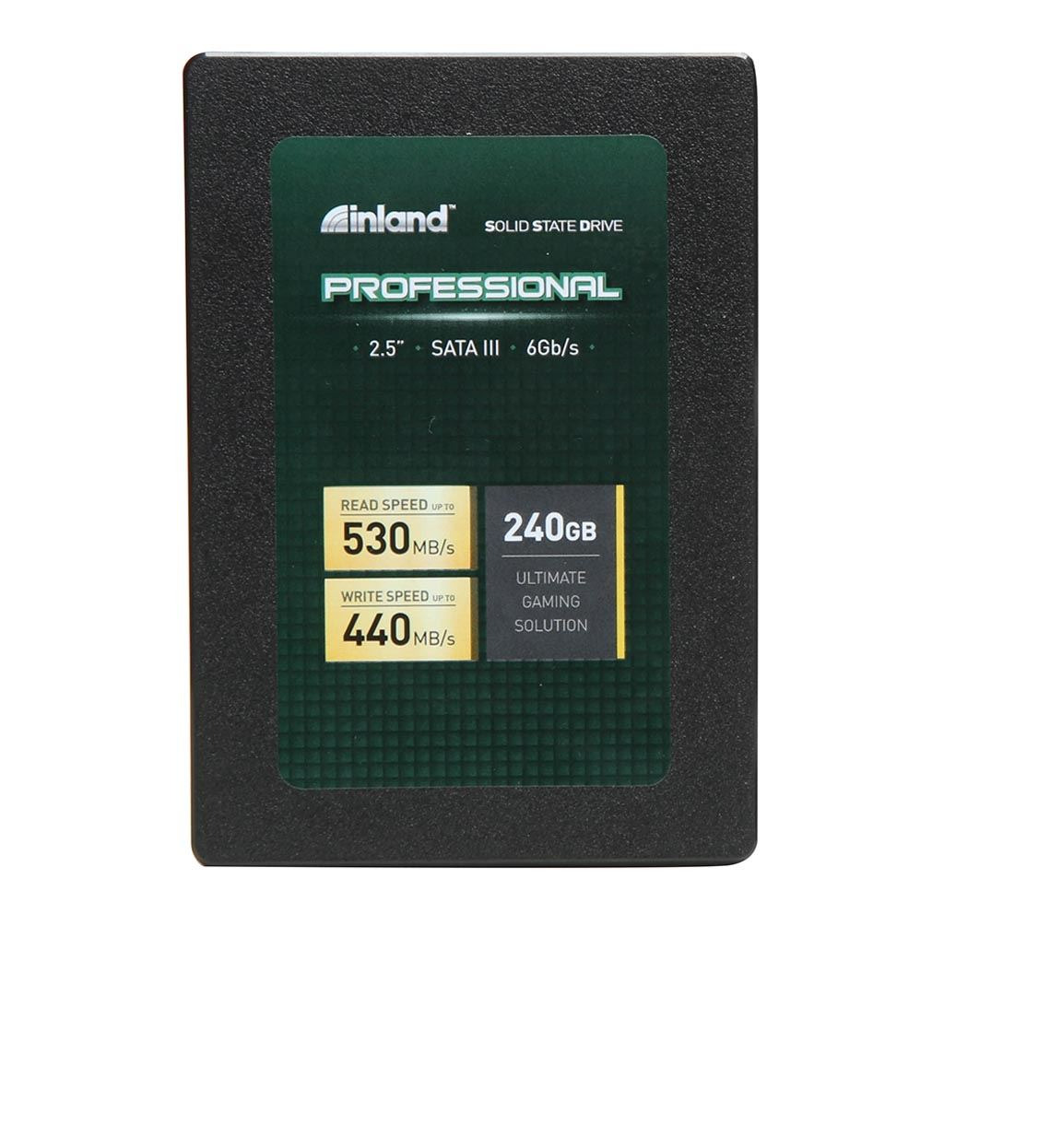 Inland Professional 240 GB 2.5 Inch 3D NAND SATA III 6Gb/s 7mm Internal SSD NEW!