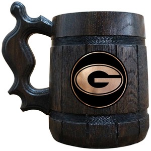 georgia bulldogs beer mug