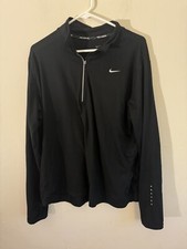 Nike Running Long Sleeve Men's XL Dri-Fit Breathable Lightweight 747058-010
