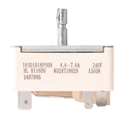#ad #ad WB24T10029 6 Inch Range Switch for GE Electric Ranges 769696 PS236754 AP2024076 $18.50