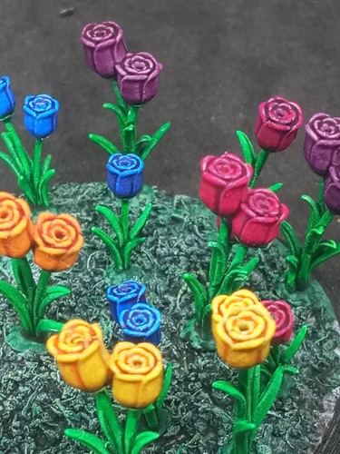 20x Tulipanes de mesa 28/32 mm bits / base / modelismo - Imagen 1 de 2