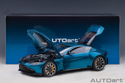 1:18 AUTOart Aston Martin Vantage 2019 Zaffre Blue 70278, NEU RAR