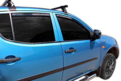 J&J Automotive | Deflettori D'Aria Antiturbo Per L-200 2/4-Porte 2006 - Foto 1