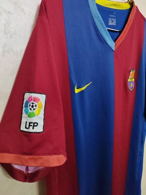 FC BARCELONA 2006-07 HOME FOOTBALL SHIRT JERSEY SPAIN CAMISETA
