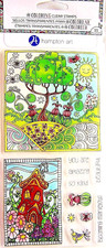 Tree House Clear Stamp Set by Hampton Art SC0723 NEW