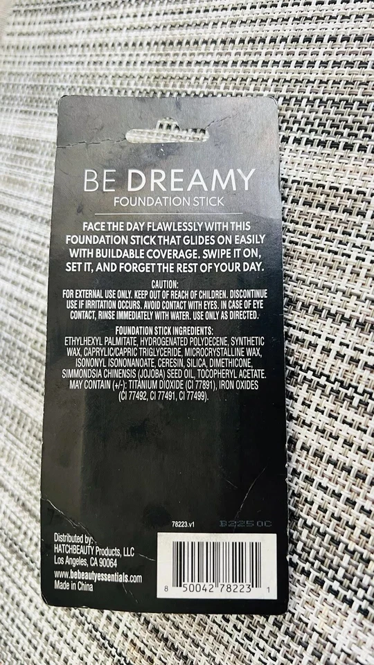BE Beauty Essentials Foundation Stick LIGHT NEW SEALED - Image 3 of 3