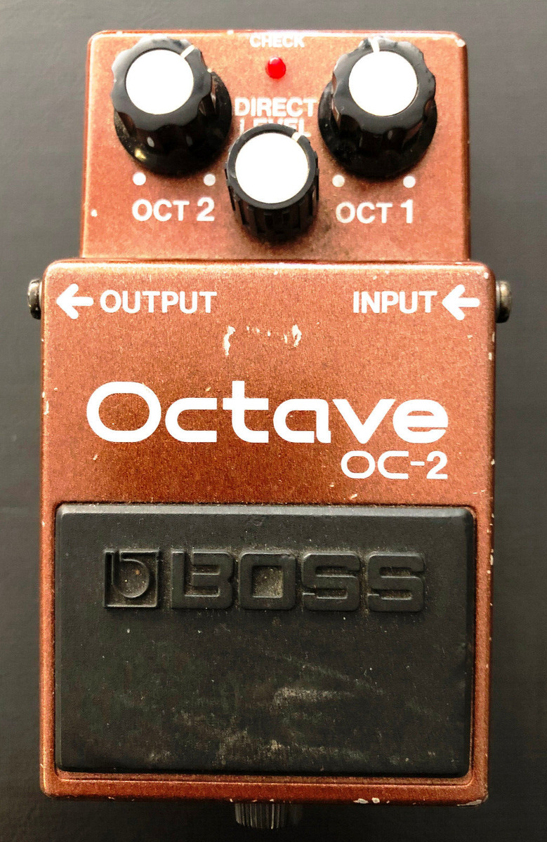 Boss OC-2 Octave Pedal MIJ Rare Dual Octave Guitar/Bass Fatten