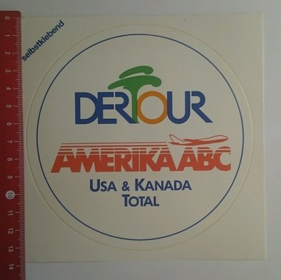 Decal/Decal: Dertour America ABC USA & Canada Total (200916100)
