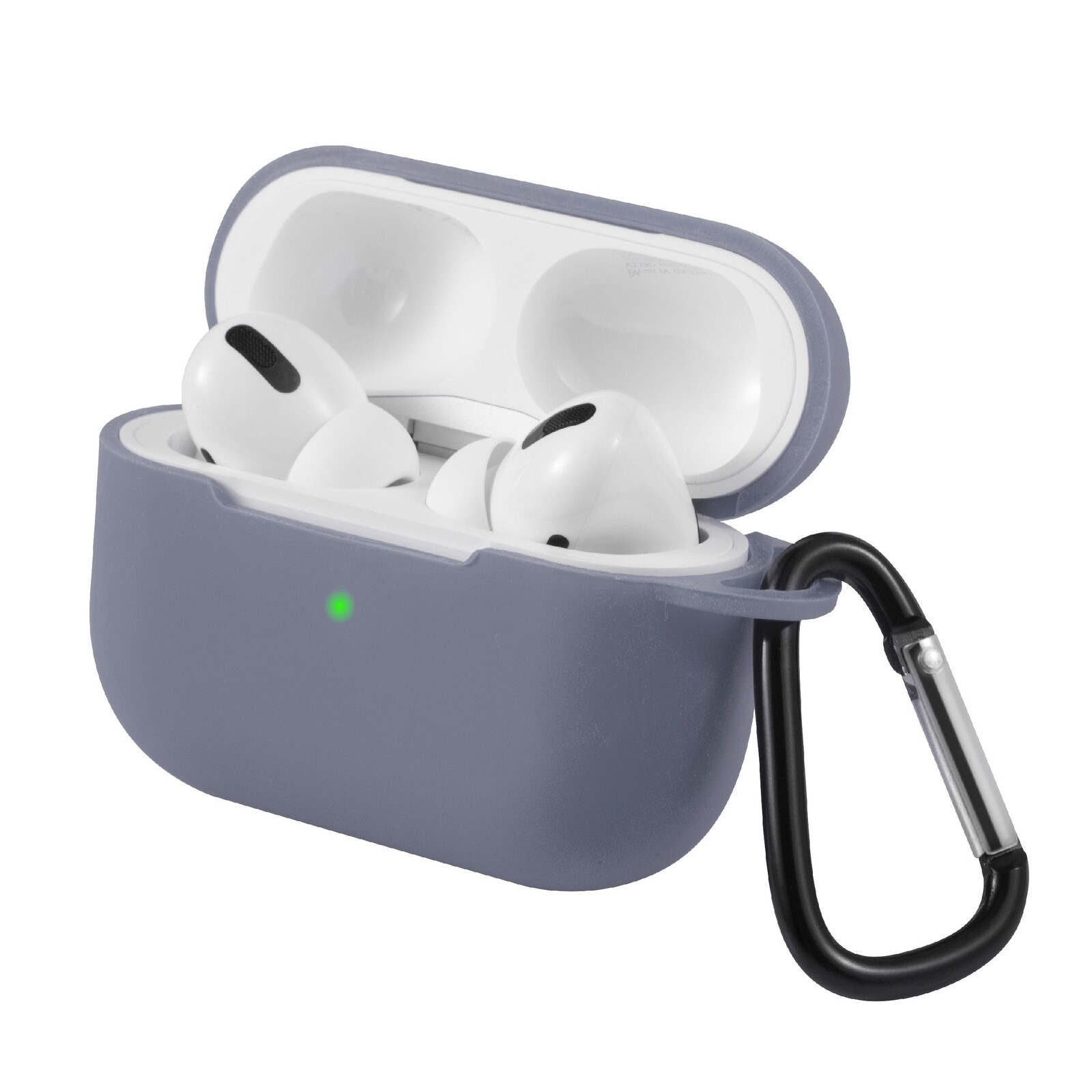 Silicone Protective Skin Compatible with Apple AirPods Pro Charging Case, Gray-image