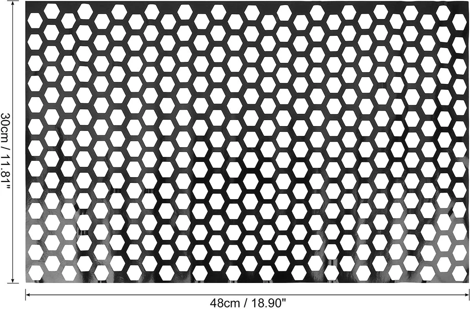 Lámpara de luz trasera de faros decoración adorno panal autoadhesivo calcomanías envoltura Foto 2 de 4